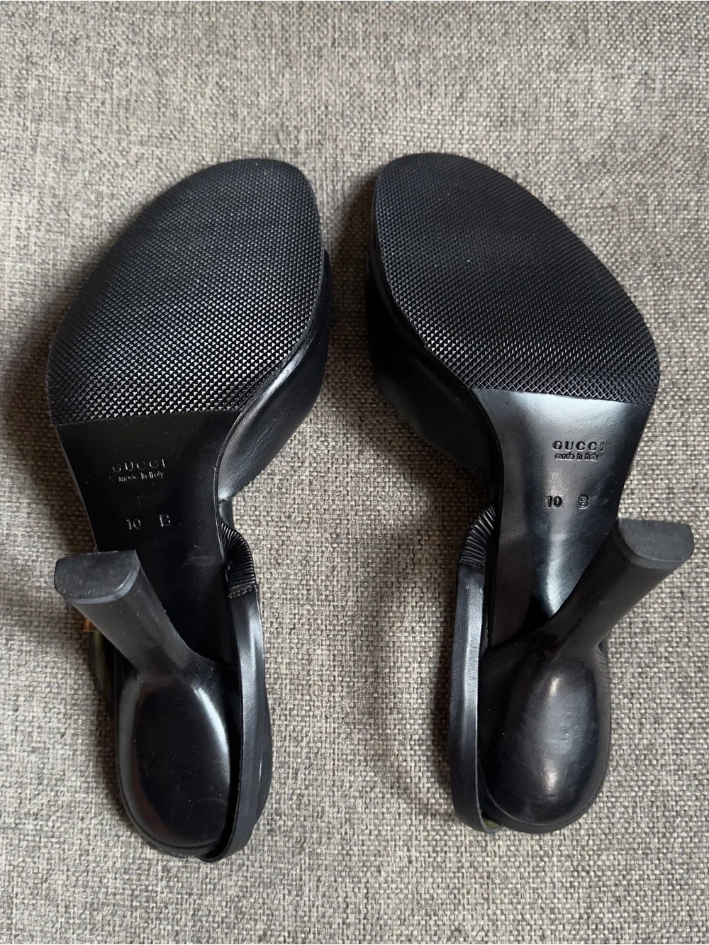 Vintage Gucci x Tom Ford black slingback heels - Picture 6 of 8